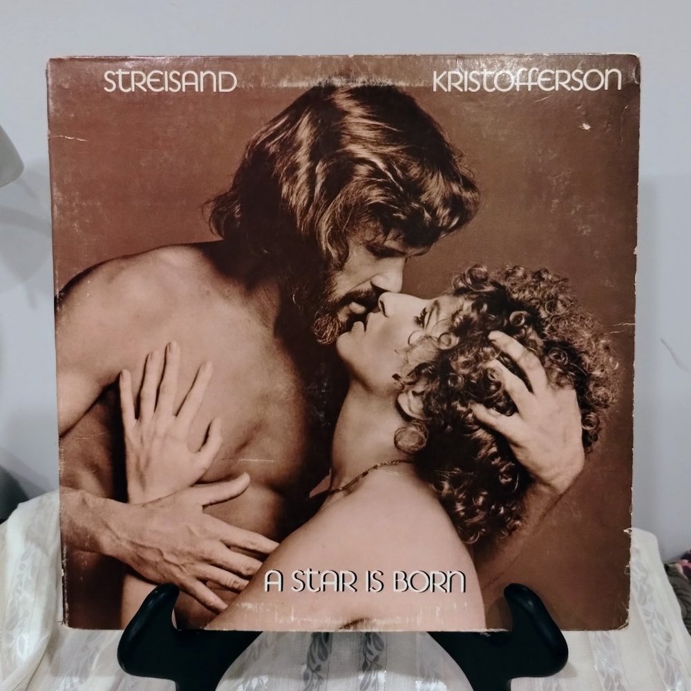 Streisand & Kristofferson A Star Is Born Vinyl Record JS34403